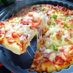 Pizza Tôm (Loại trung. 27cm) 125.000đ